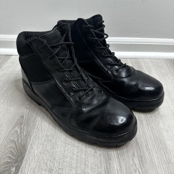 Rothco Forced Entry Combat Boots Mens Sz 13 Black Tactical Boot Lace Up Workwear - Picture 1 of 11